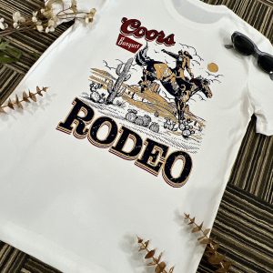 Coors Western Cowboy Shirt, Vintage 90s Graphic Western Hoodie