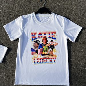 Katie Ledecky Bootleg Style Unisex Shirt, USA Swimming Team American Olympic Graphic Tee Competetive Swimming Fan Gift Ledecky Merch