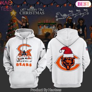 2024 Chicago Bears Chrismas Design Hoodie