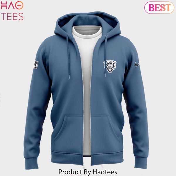 2024 Chicago Bears Design Zip Hoodie