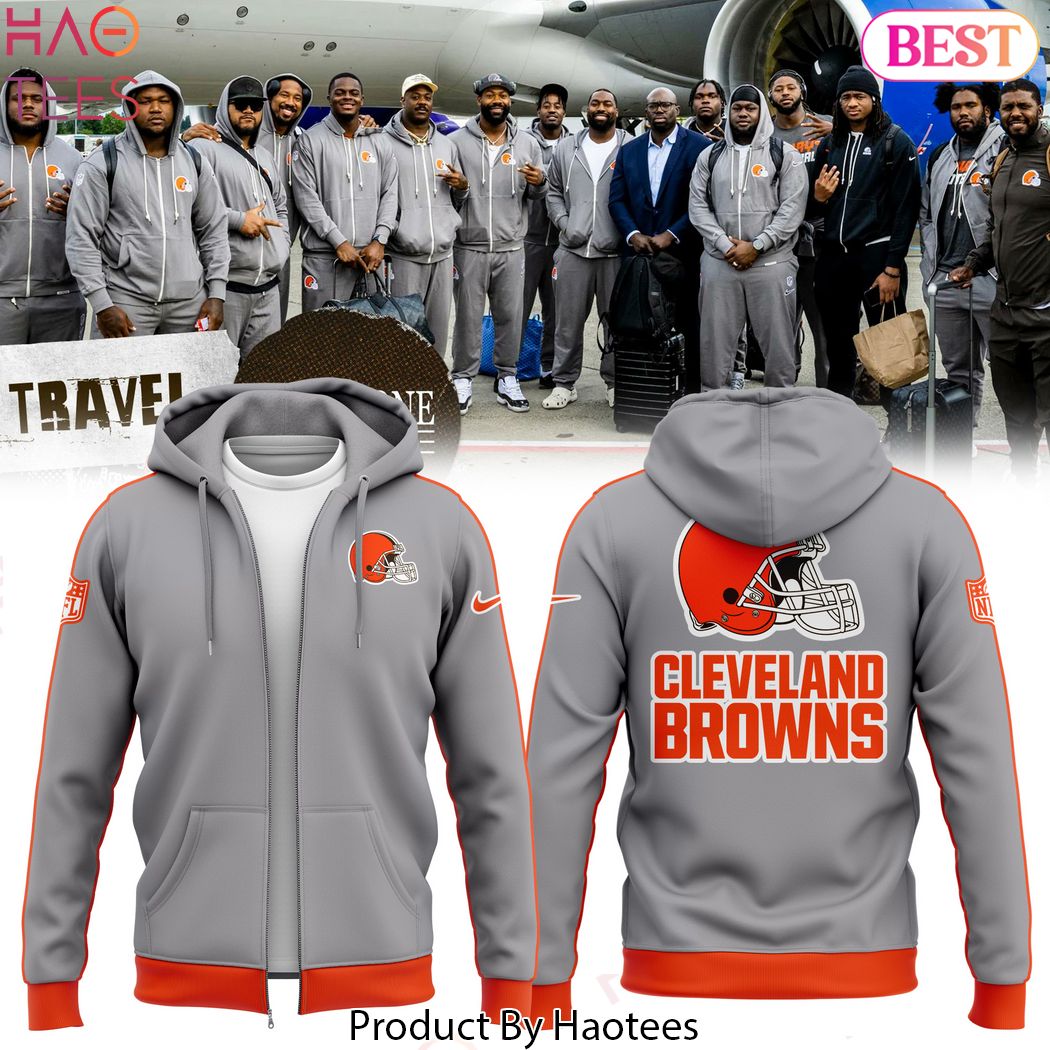 2024 Cleveland Browns Logo Design Zip Hoodie 2024 Cleveland Browns Logo Design Zip Hoodie