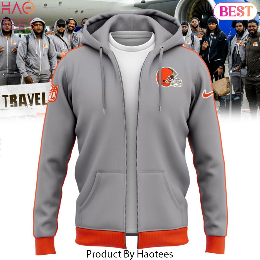 2024 Cleveland Browns Logo Design Zip Hoodie 2024 Cleveland Browns Logo Design Zip Hoodie