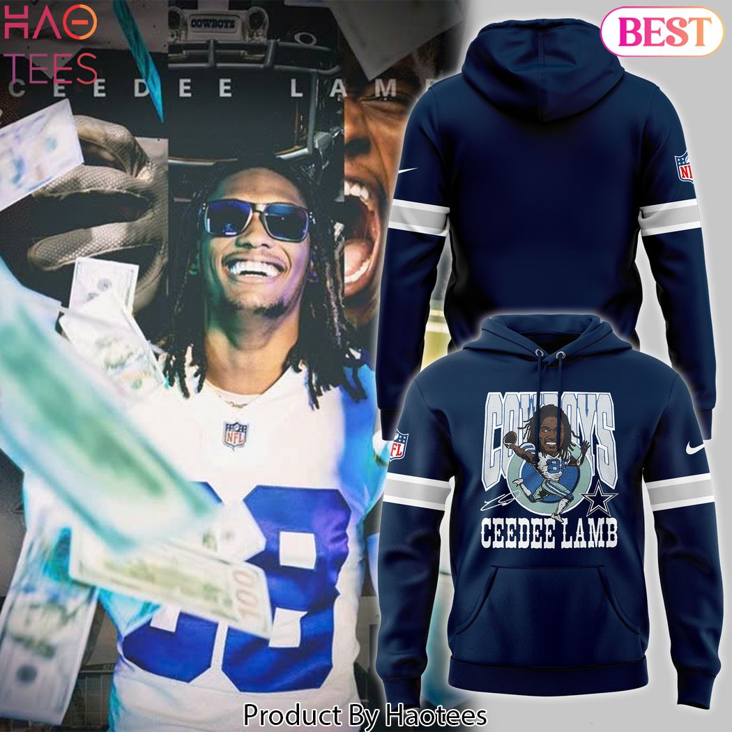 2024 Dallas Cowboys Ceedee Lamb Signature Design Hoodie 2024 Dallas Cowboys Ceedee Lamb Signature Design Hoodie