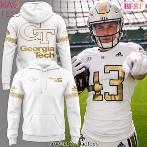 2024 Georgia Tech Football Logo Design Hoodie