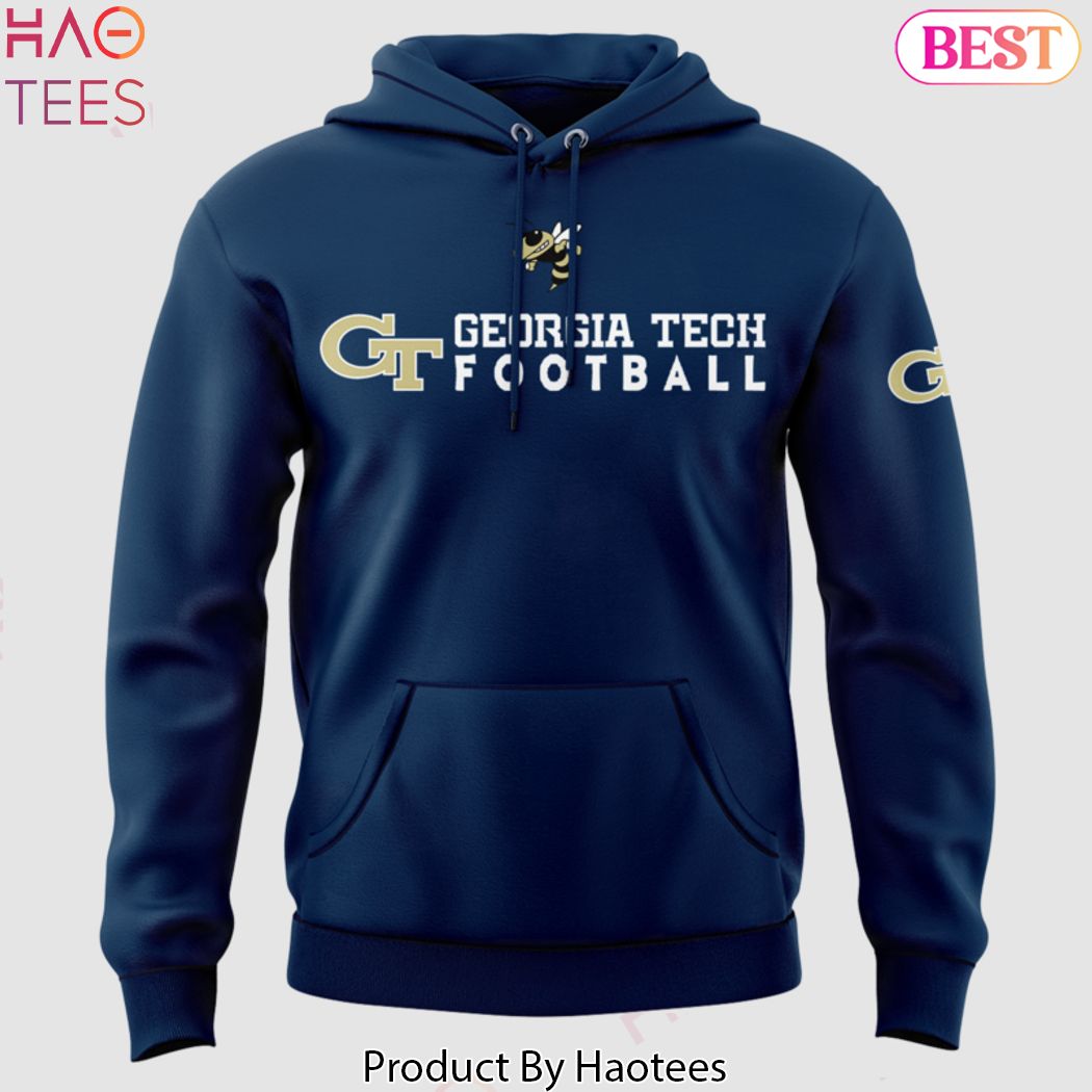 2024 Georgia Tech Football Logo Special Design BlueHoodie 2024 Georgia Tech Football Logo Special Design BlueHoodie