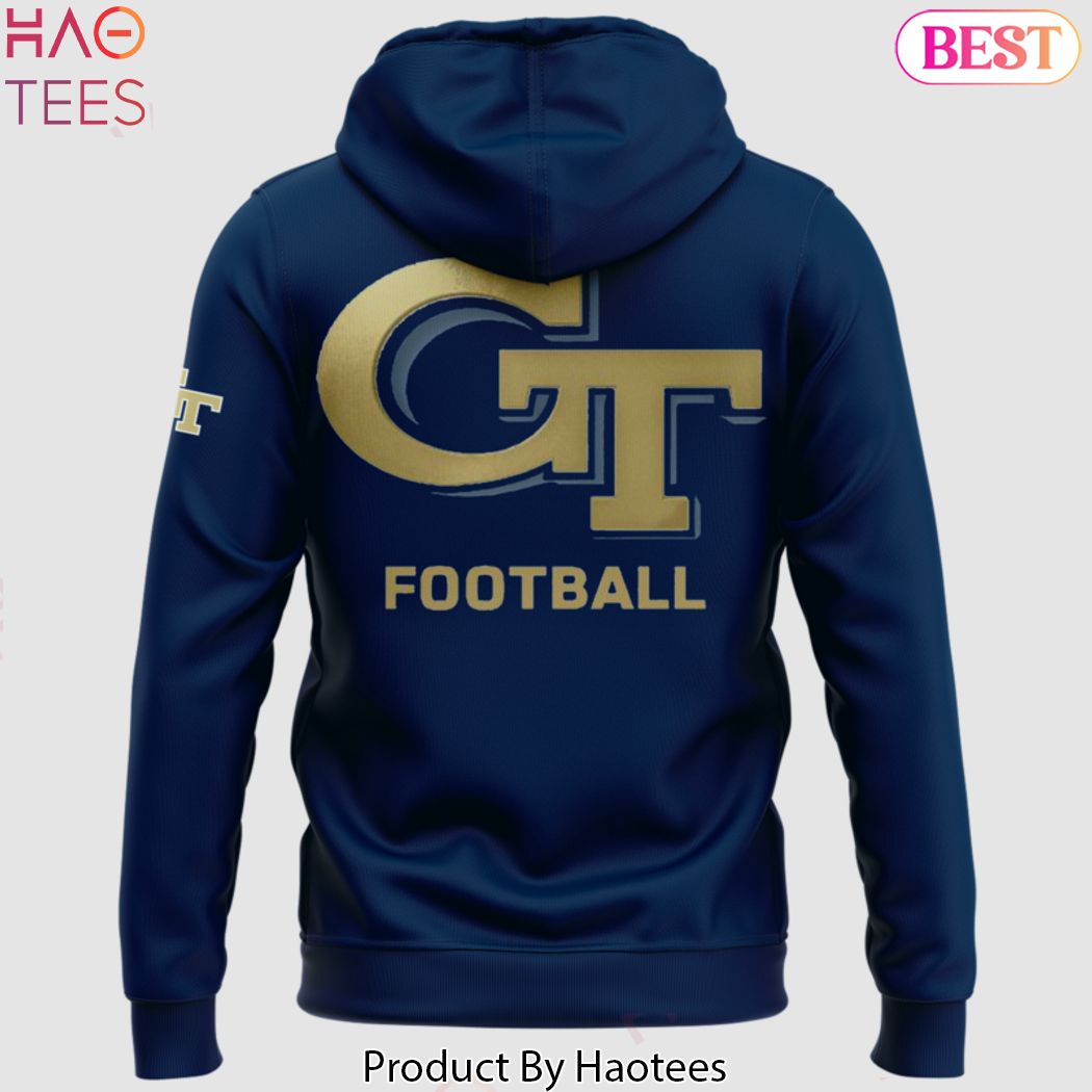 2024 Georgia Tech Football Logo Special Design BlueHoodie 2024 Georgia Tech Football Logo Special Design BlueHoodie