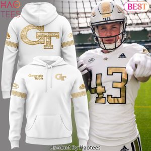 2024 Georgia Tech Football Logo Special Design Hoodie
