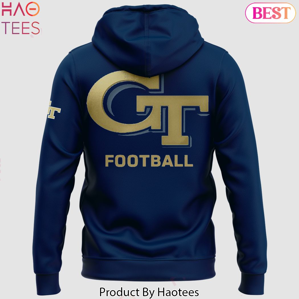 2024 Georgia Tech Yellow Jackets Football Design Hoodie 2024 Georgia Tech Yellow Jackets Football Design Hoodie