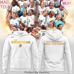 2024 Gold Medal Olympic USA Womens Soccer Hoodie