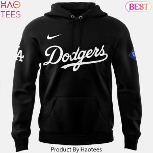 2024 Los Angeles Dodgers Pilipinas Design Black Hoodie