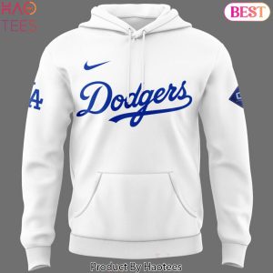 2024 Los Angeles Dodgers Pilipinas Design White Hoodie