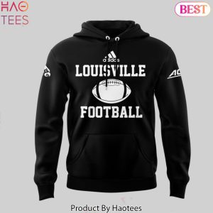 2024 Louisville Cardinals Football Hoodie – Black