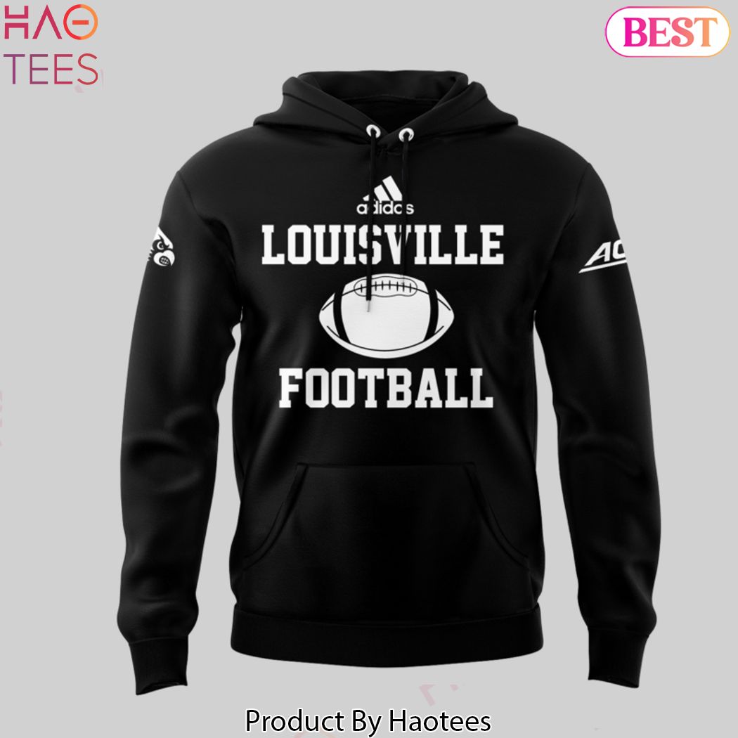2024 Louisville Cardinals Football Hoodie - Black 2024 Louisville Cardinals Football Hoodie - Black