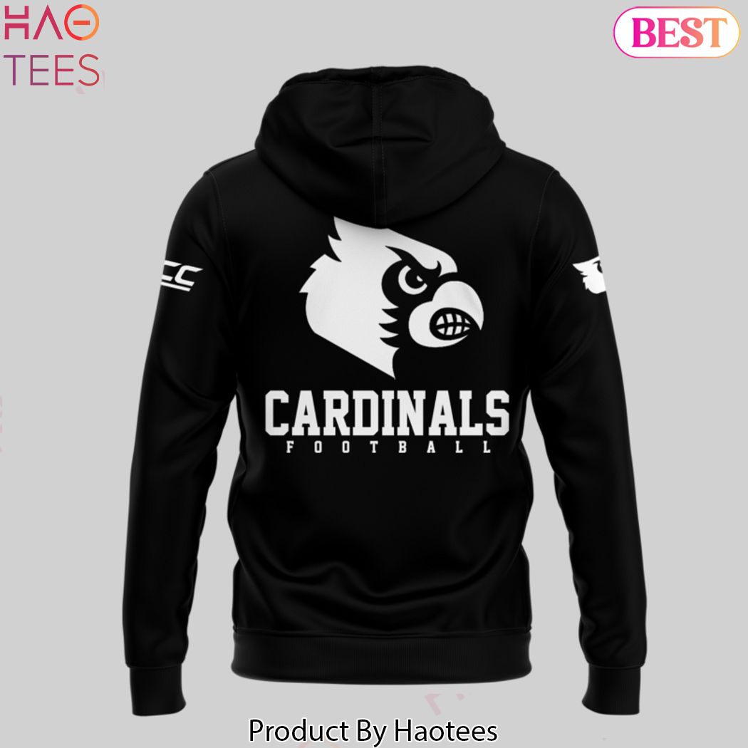 2024 Louisville Cardinals Football Hoodie - Black 2024 Louisville Cardinals Football Hoodie - Black