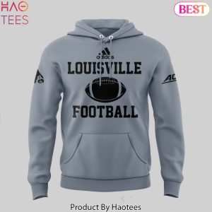 2024 Louisville Cardinals Football Hoodie – Grey