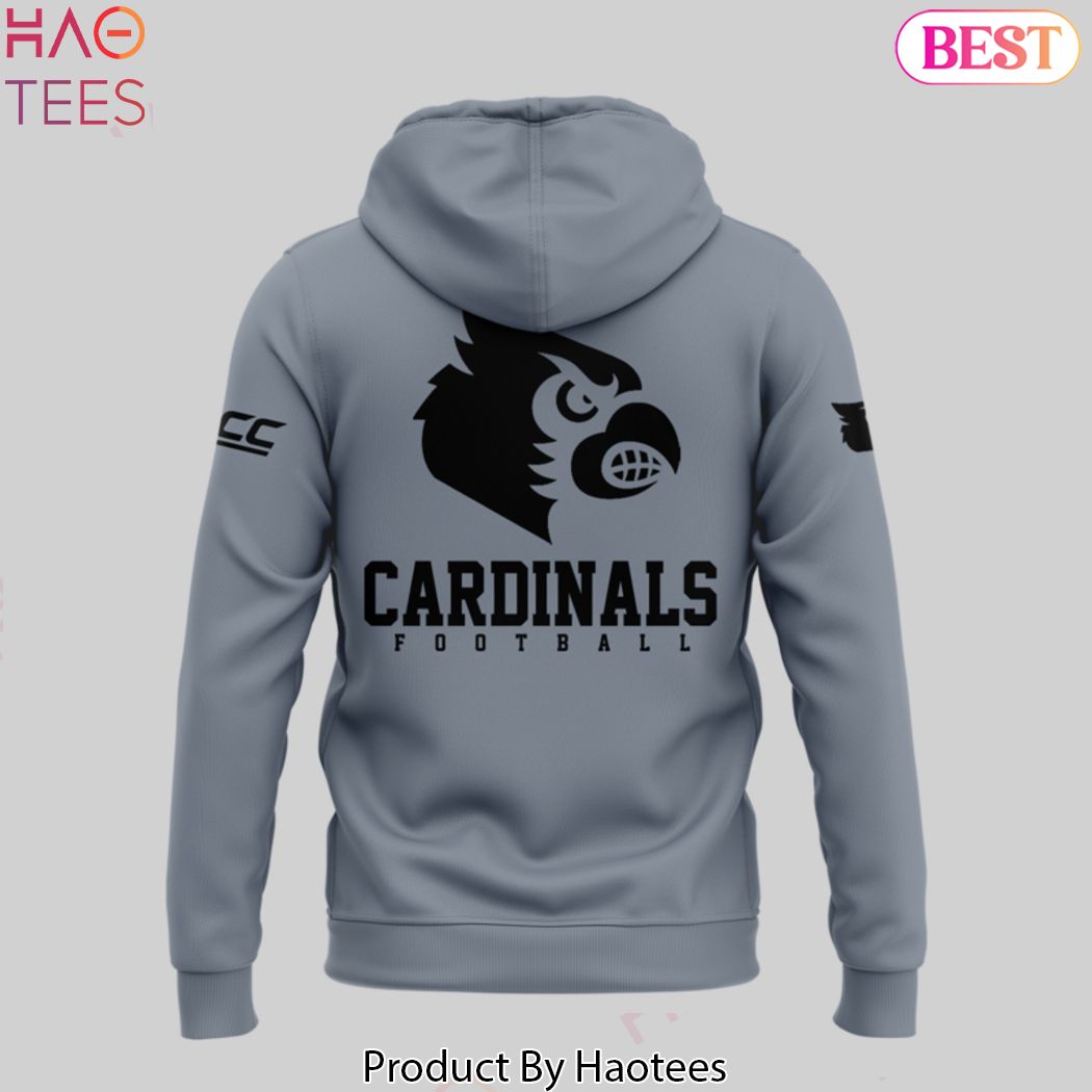 2024 Louisville Cardinals Football Hoodie - Grey 2024 Louisville Cardinals Football Hoodie - Grey