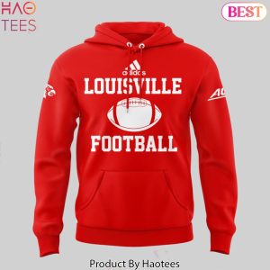2024 Louisville Cardinals Football Hoodie – Red