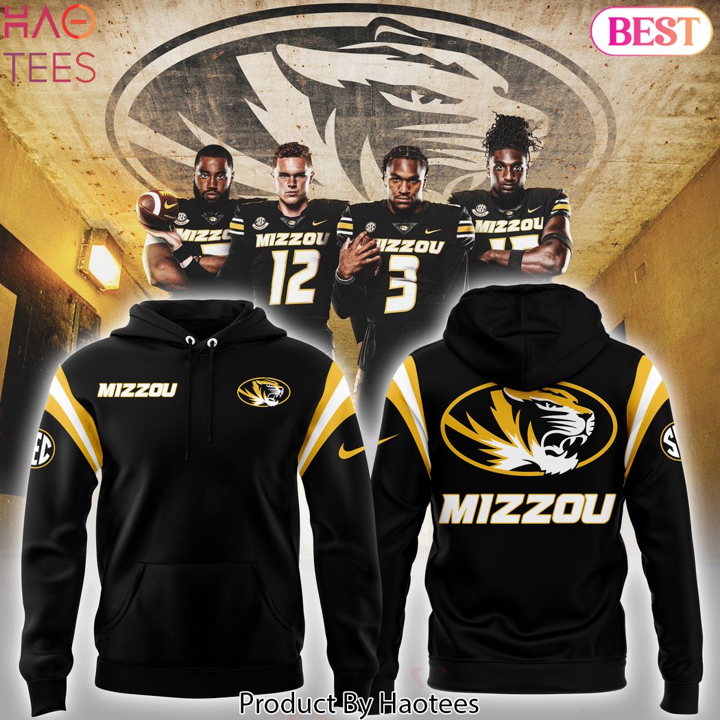 2024 Missouri Tigers Design Black Hoodie 2024 Missouri Tigers Design Black Hoodie