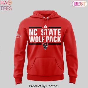 2024 NC State Wolfpack Football Design Hoodie – Red