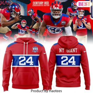 2024 New York Giants Unveil 1933 Throwback Hoodie