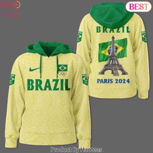 2024 Olympic Paris Team Brazil Design Hoodie