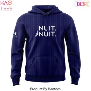 2024 Stephen Curry Nuit. Nuit. From Paris Design Hoodie