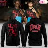 2024 UNLV Rebels Football Logo Design Hoodie – Black