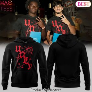 2024 UNLV Rebels Football Logo Design Hoodie – Black