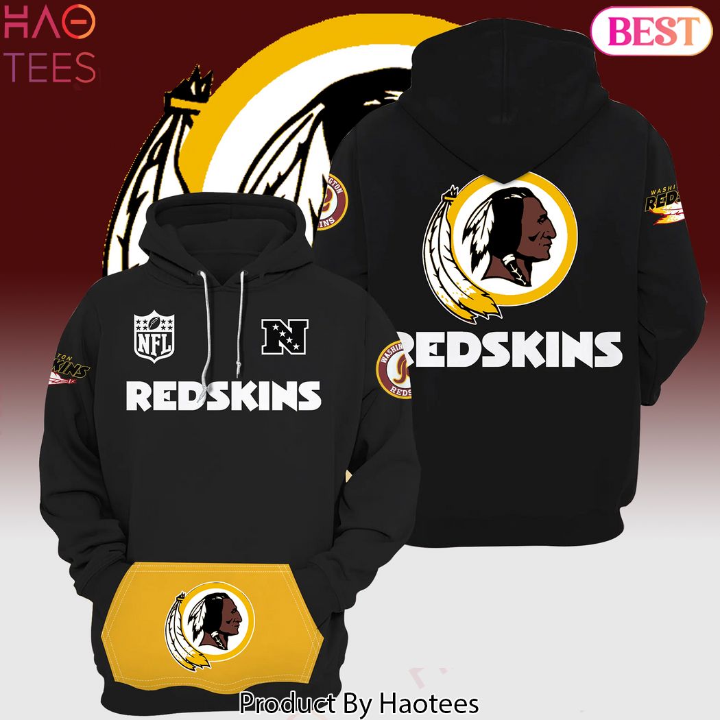 2024 Washington Redskins Hoodie Design Logo Black Hoodie 2024 Washington Redskins Hoodie Design Logo Black Hoodie