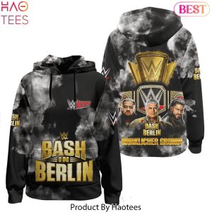 2024 WWE Bash In Berlin Design Speical Hoodie