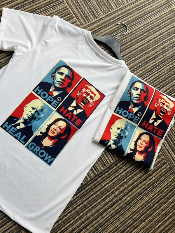 Hope Hate Heal Grow T-shirt, Hoodie, Sweatshirt