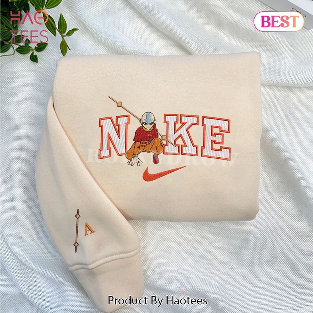 Aang Avatar Movie Embroidered Shirt Aang Avatar Movie Embroidered Shirt