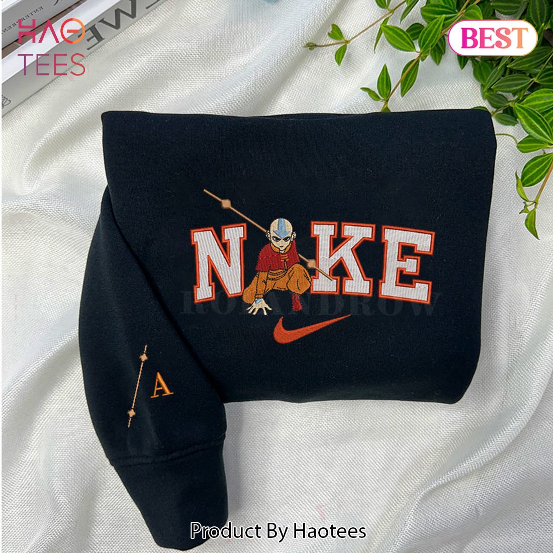 Aang Avatar Movie Embroidered Shirt Aang Avatar Movie Embroidered Shirt