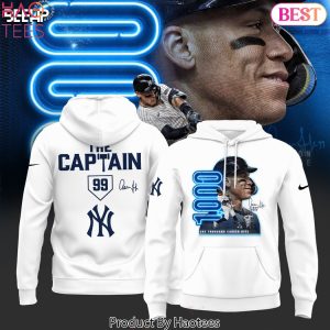Aaron Judge 1000 Career Hits Signature Hoodie