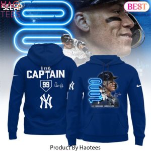 Aaron Judge 1000 Career Hits Signature Hoodie – Blue