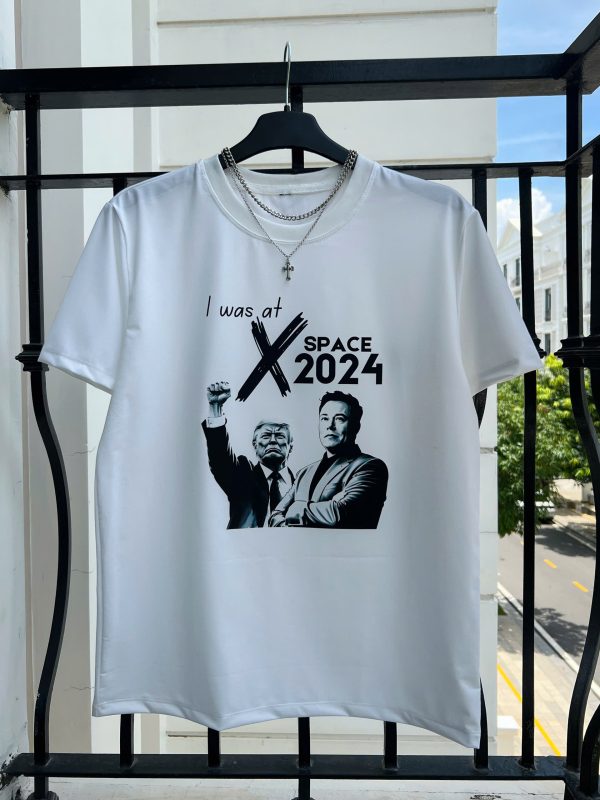 President Donald Trump Elon Musk I Was at X Twitter Space 2024 Kamala Harris T-shirt, Hoodie, Sweatshirt