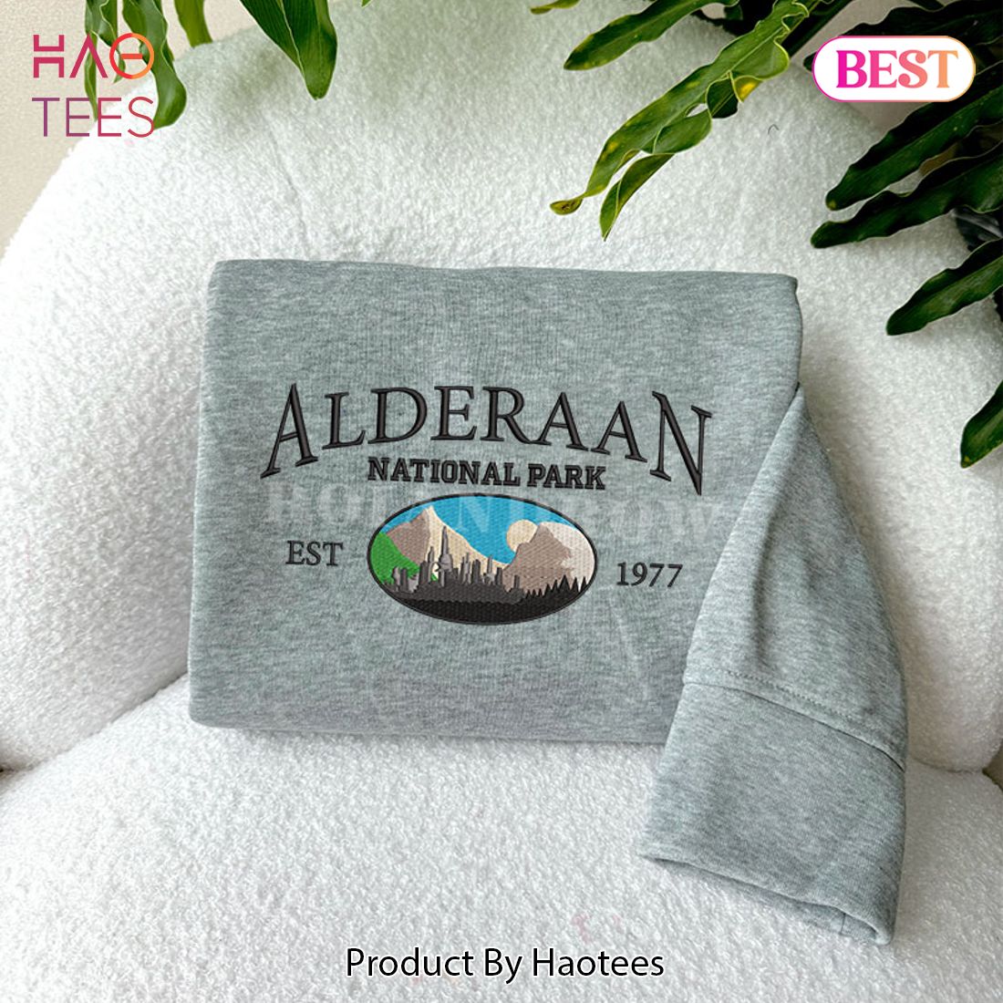Alderaan National Park Star Wars Embroidered Shirt Alderaan National Park Star Wars Embroidered Shirt