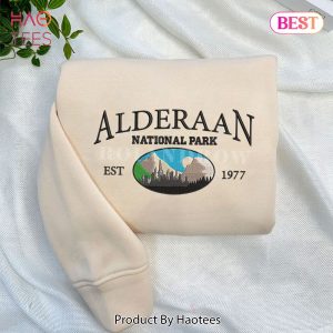 Alderaan National Park Star Wars Embroidered Shirt