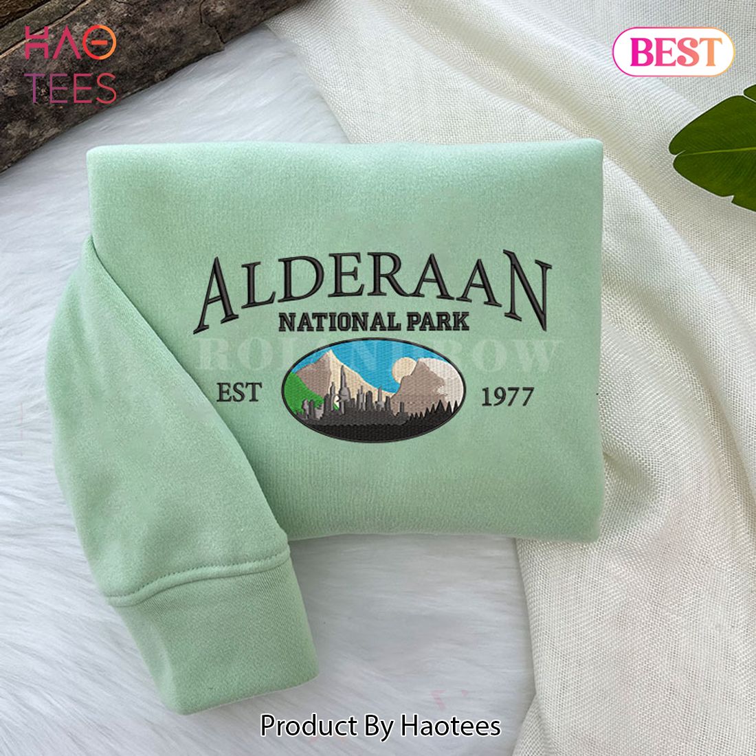 Alderaan National Park Star Wars Embroidered Shirt Alderaan National Park Star Wars Embroidered Shirt