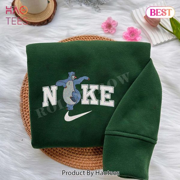 Baloo The Jungle Book Embroidered Youth Sweatshirt