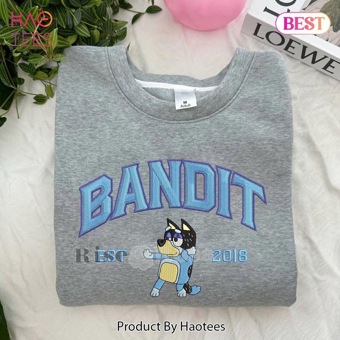 Bandit Dad Embroidered Sweatshirt Bandit Dad Embroidered Sweatshirt