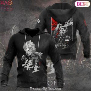 Black Myth Wukong Special Design Black Hoodie