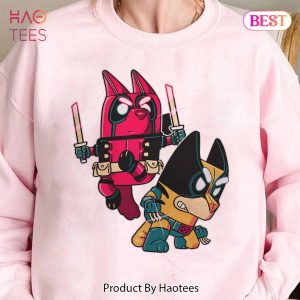 Bluey Dead Pool 2 Sweatshirt, Tshirt, Hoodie
