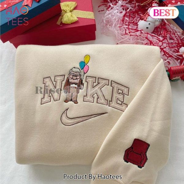Carl And Ellie Up Movie Embroidered Shirt