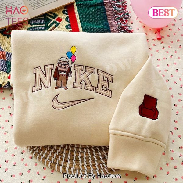 Carl And Ellie Up Movie Embroidered Shirt