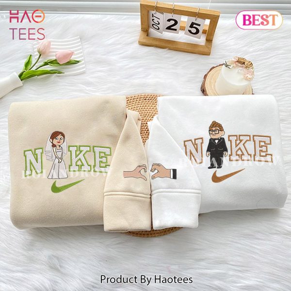 Carl And Ellie Up Movie ver.3 Embroidered Shirt