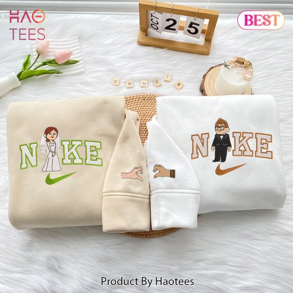 Carl And Ellie Up Movie ver 3 Embroidered Youth Sweatshirt