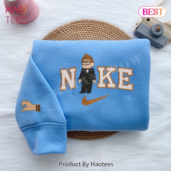 Carl And Ellie Up Movie ver 3 Embroidered Youth Sweatshirt