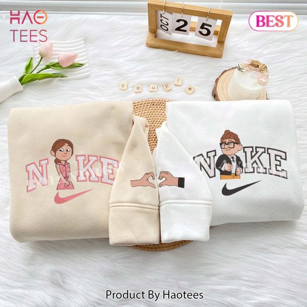 Carl And Ellie Up Movie ver 4 Embroidered Youth Sweatshirt