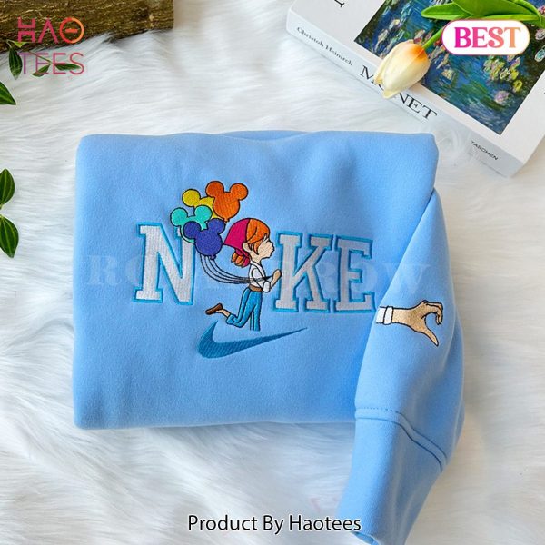 Carl And Ellie Up Movie Ver 5 Embroidered Shirt